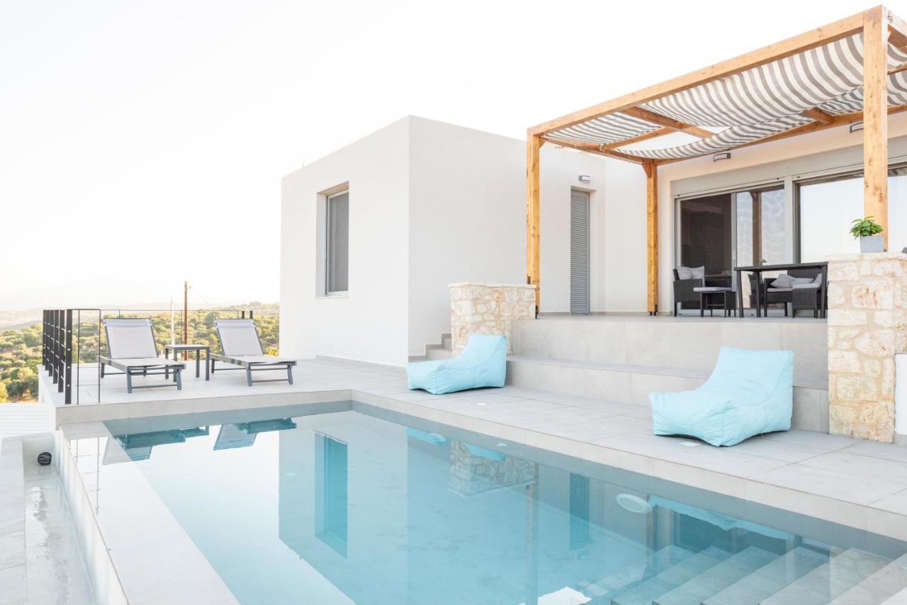 Sunset Luxury Villa Akritochori  Ngoại thất bức ảnh